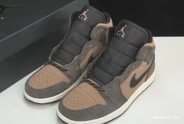 Mid Jordan 1 SE Chocolate Dark 0614